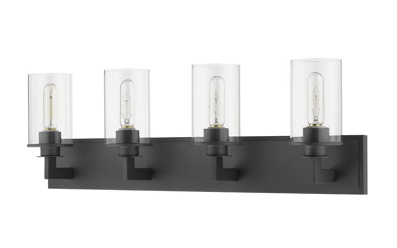 Savannah 4 Light 31.5" Vanity in Bronze