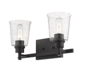 Bohin 2 Light 16" Vanity in Matte Black