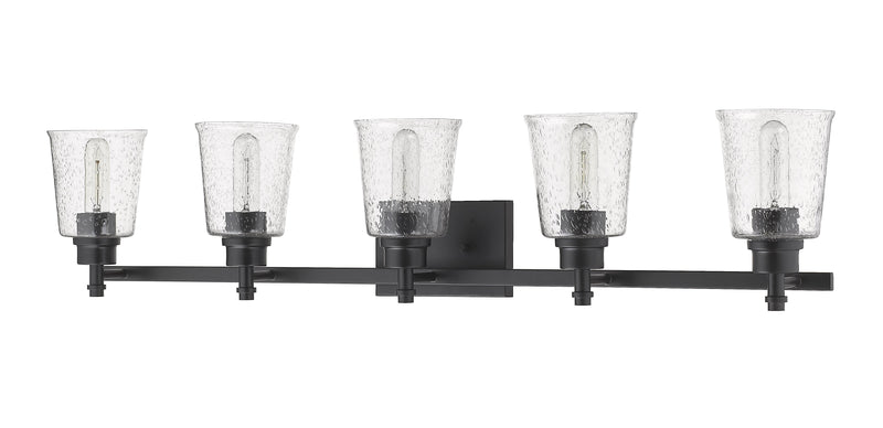 Bohin 5 Light 41.25" Vanity in Matte Black