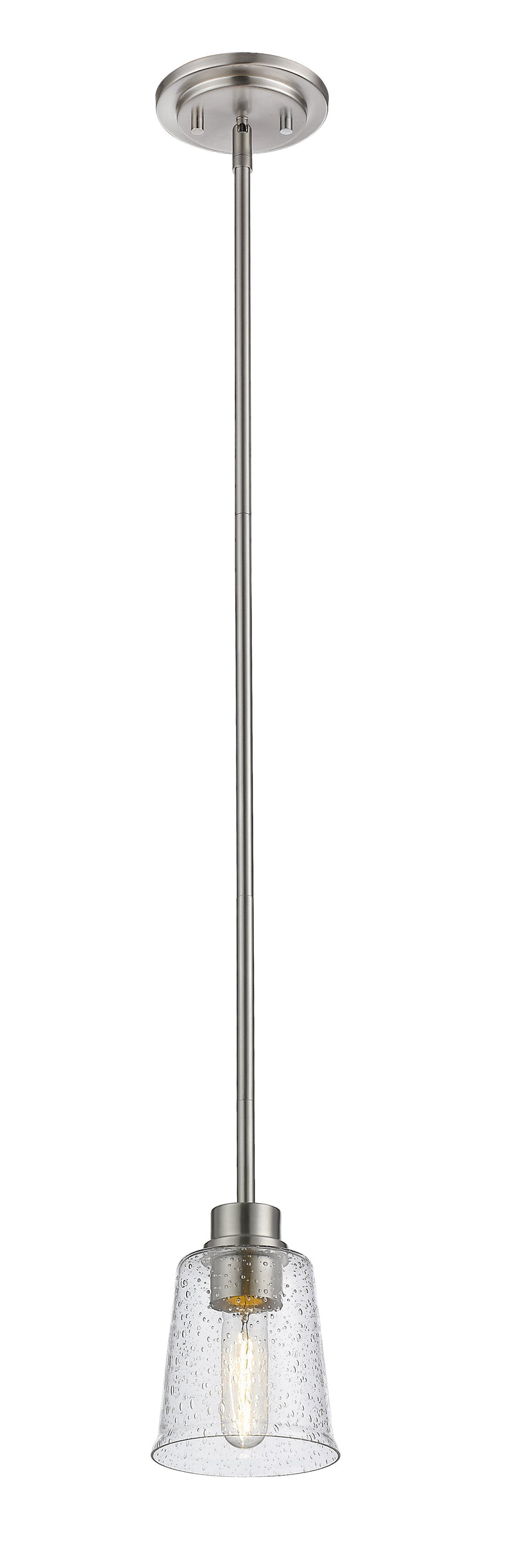Bohin 1 Light 5" Pendant in Brushed Nickel