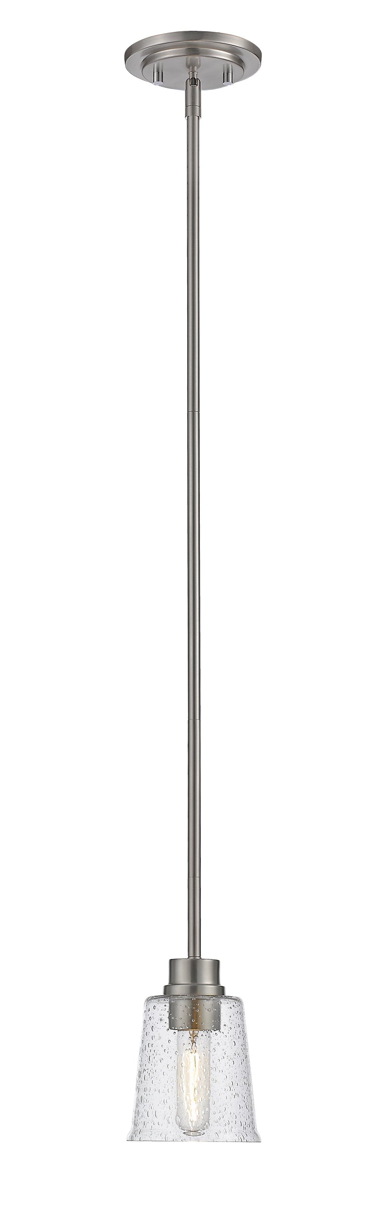 Bohin 1 Light 5" Pendant in Brushed Nickel