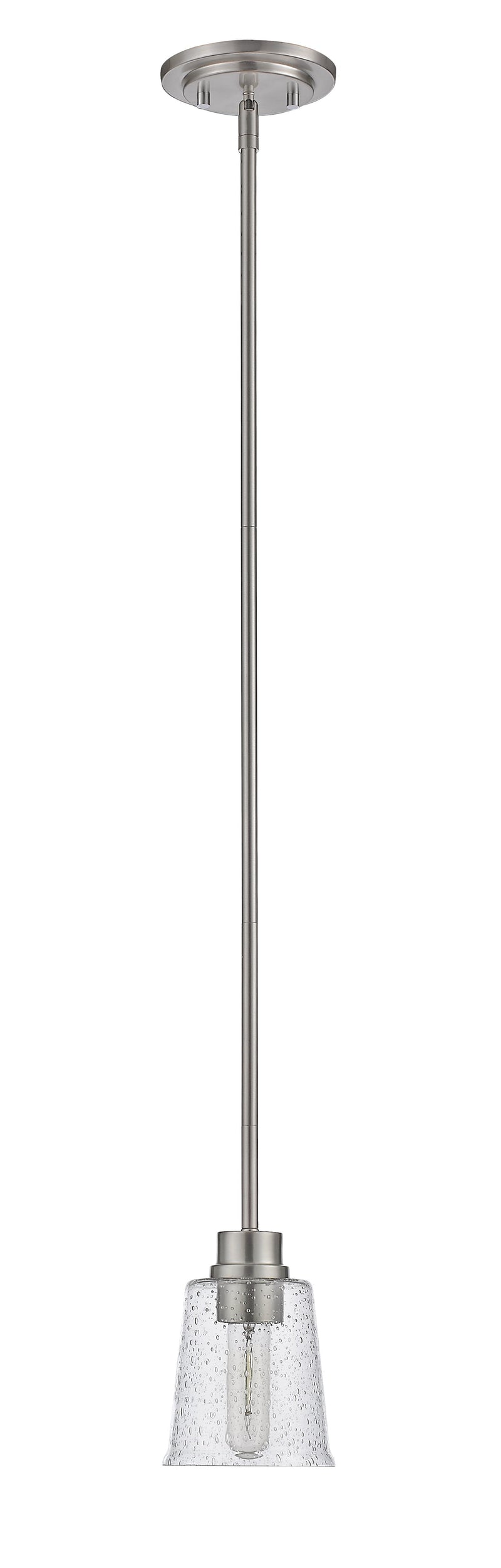 Bohin 1 Light 5" Pendant in Brushed Nickel