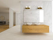 Parsons 2 Light 16" Vanity in Matte Black + Olde Brass in a room setting