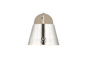 Maddox 1 Light 8" Wall Sconce in Polished Nickel