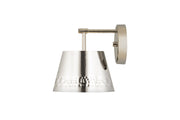 Maddox 1 Light 8" Wall Sconce in Polished Nickel