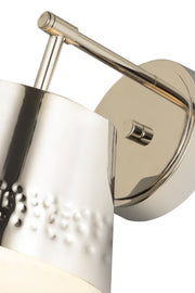 Maddox 1 Light 8" Wall Sconce in Polished Nickel