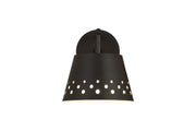 Katie 1 Light 8" Wall Sconce in Matte Black