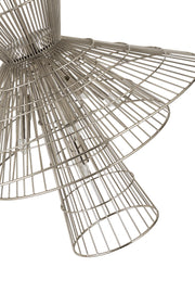 Alito 6 Light 25" Pendant in Polished Nickel