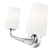 Montford 2 Light 16" Vanity in Chrome