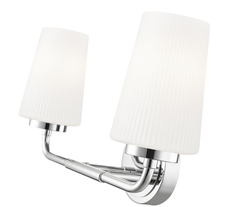 Montford 2 Light 16" Vanity in Chrome