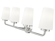 Montford 4 Light 32" Vanity in Brushed Nickel