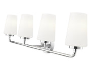 Montford 4 Light 32" Vanity in Chrome