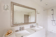Aludra 1 Light 8" Wall Sconce in Integrated LED in a room setting