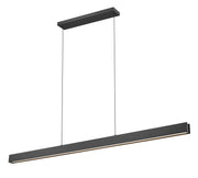 Hudson 1 Light 72" Linear Pendant in Matte Black