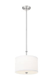 Linden 1 Light 12" Pendant in Brushed Nickel