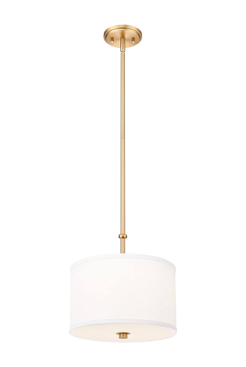 Linden 1 Light 12" Pendant in Modern Gold
