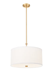Linden 1 Light 18" Pendant in Modern Gold