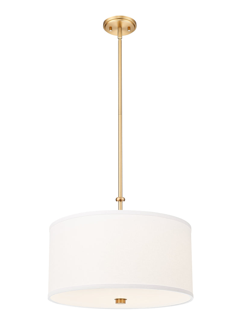 Linden 1 Light 18" Pendant in Modern Gold