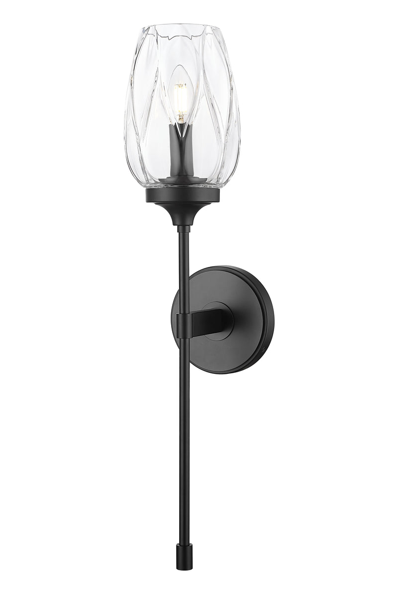 Cassian 1 Light 5.5" Wall Sconce in Matte Black