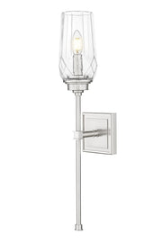 Cosmo 1 Light 5" Wall Sconce in Brushed Nickel