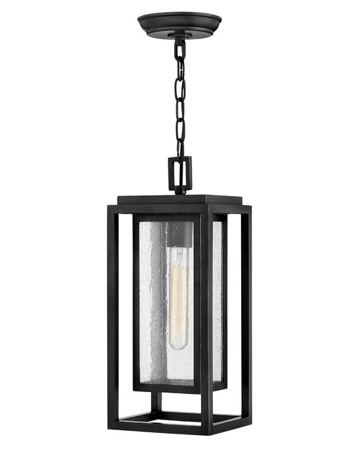 Republic Medium Hanging Lantern in Black