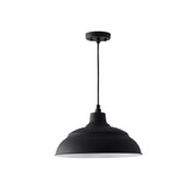 RLM Shade & Cord Canopy in Black