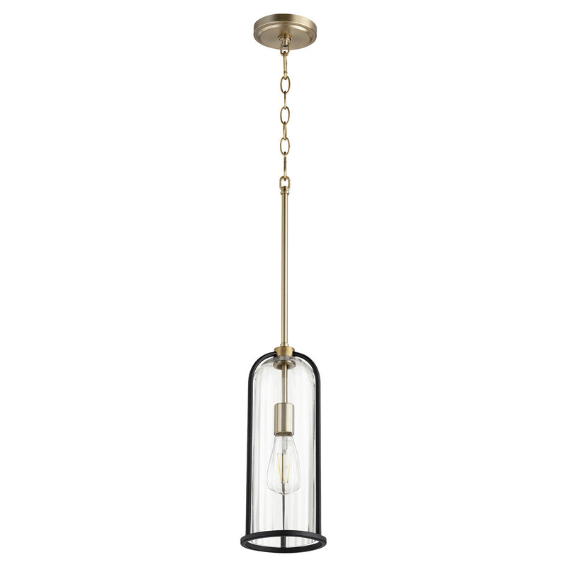 Espy Soft Contemporary Pendant in Noir - Lamps Expo