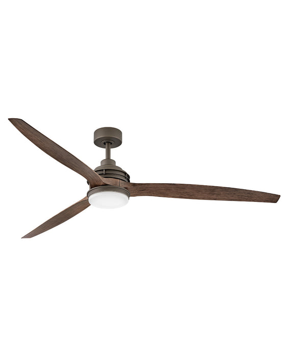 Artiste 72" LED Ceiling Fan in Metallic Matte Bronze from Hinkley Lighting, item number 900172FMM-LWD