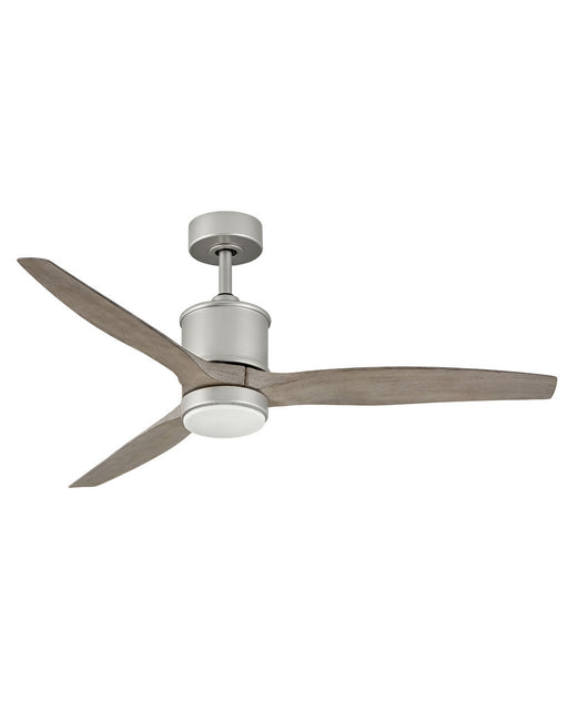 Hover 52" LED Ceiling Fan in Brushed Nickel from Hinkley Lighting, item number 900752FBN-LWD