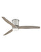Hover Flush 52" LED Ceiling Fan in Brushed Nickel from Hinkley Lighting, item number 900852FBN-LWD
