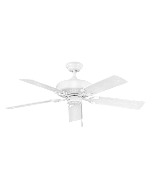 Oasis 52" Ceiling Fan in Appliance White from Hinkley Lighting, item number 901652FAW-NWA