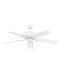 Oasis 52" Ceiling Fan in Appliance White from Hinkley Lighting, item number 901652FAW-NWA
