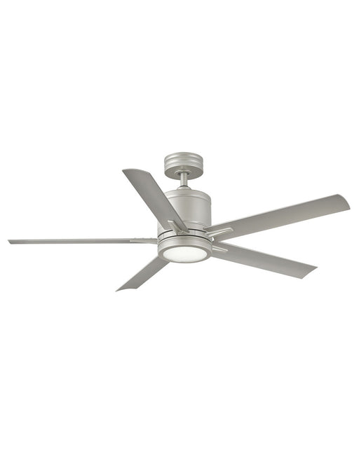 Vail 52" LED Ceiling Fan in Brushed Nickel from Hinkley Lighting, item number 902152FBN-LWD
