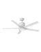 Vail 52" LED Ceiling Fan in Matte White from Hinkley Lighting, item number 902152FMW-LWD
