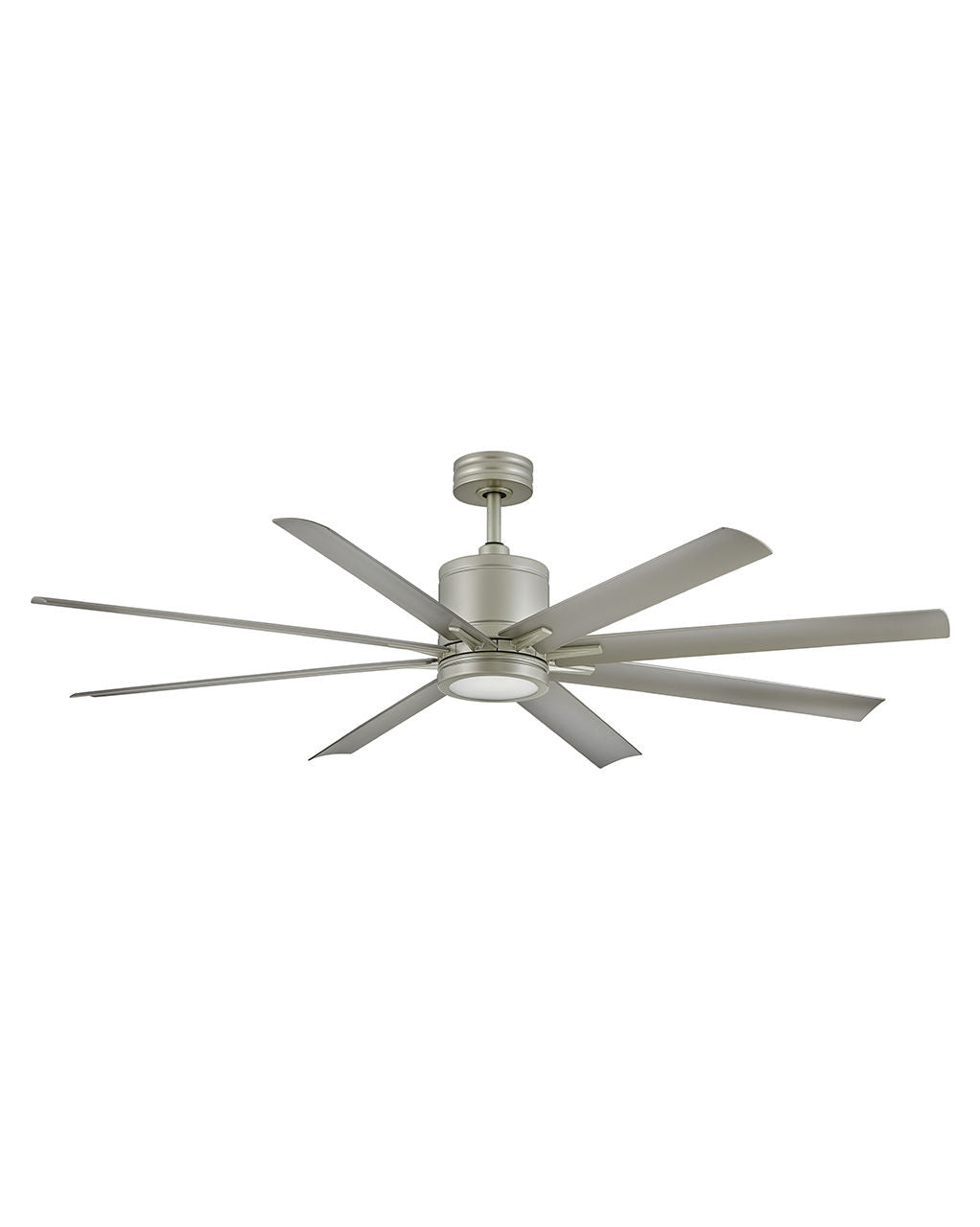 Vantage 66" LED Ceiling Fan in Brushed Nickel from Hinkley Lighting, item number 902466FBN-LWD