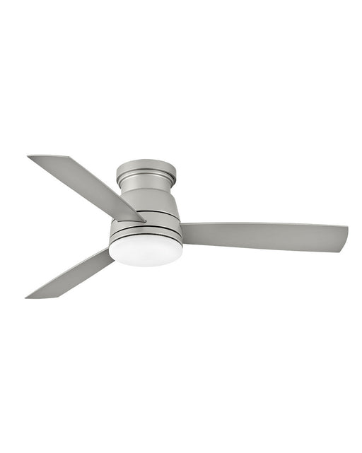 Trey 52" LED Ceiling Fan in Brushed Nickel from Hinkley Lighting, item number 902752FBN-LWD
