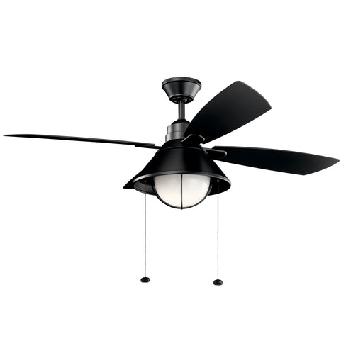 Seaside 54 Inch Seaside Fan LED in Satin Black