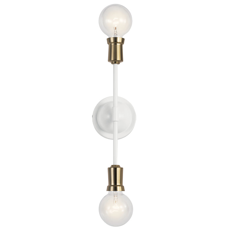 Armstrong Wall Sconce 2-Light in White