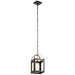 Vath Indoor Pendant 1-Light in Black
