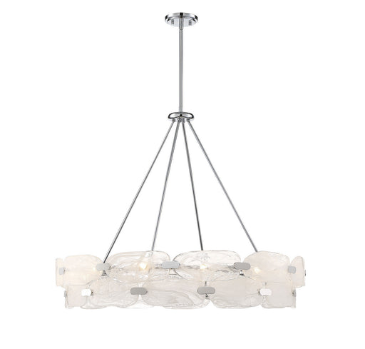 Vasare 12-Light Pendant in Chrome - Lamps Expo