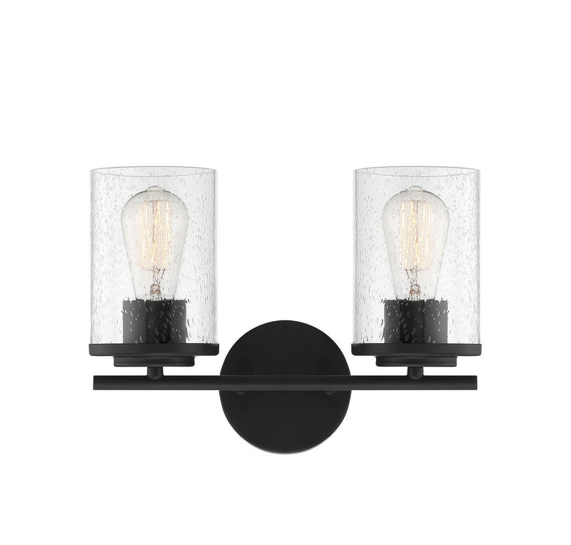 Marshall 2-Light Bath in Matte Black