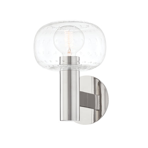 Harlow One Light Wall Sconce in Polished Nickel