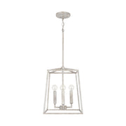 Thea Four Light Foyer Pendant in Mystic Sand