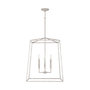 Thea Four Light Foyer Pendant in Mystic Sand