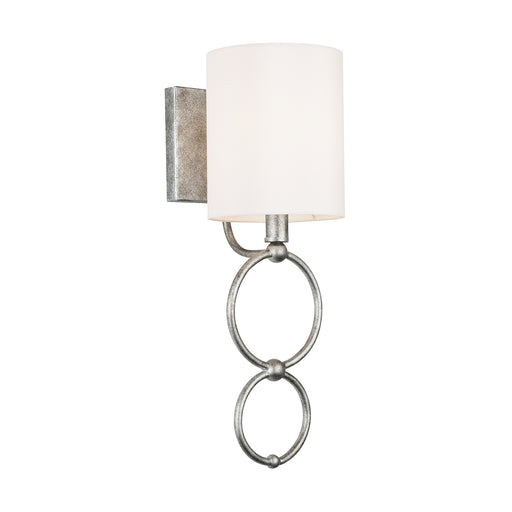 Oran One Light Wall Sconce in Antique Silver