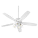 Breeze Transitional Ceiling Fan in Studio White