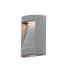 Boardwalk Small LED Outdoor Wall Sconce in Greystone