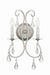 Ashton 2-Light Wall Mount in Olde Silver by Crystorama - MPN 5012-OS-CL-S