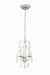 Ashton 3-Light Mini Chandelier in Olde Silver by Crystorama - MPN 5013-OS-CL-S