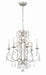 Ashton 6-Light Chandelier in Olde Silver by Crystorama - MPN 5016-OS-CL-S